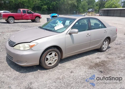 2002 Toyota Camry Le V6 z USA, uszkodzony, nr VIN 4T1BF30K22U504096